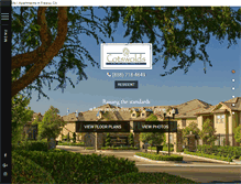 Tablet Screenshot of cotswoldsapts.com